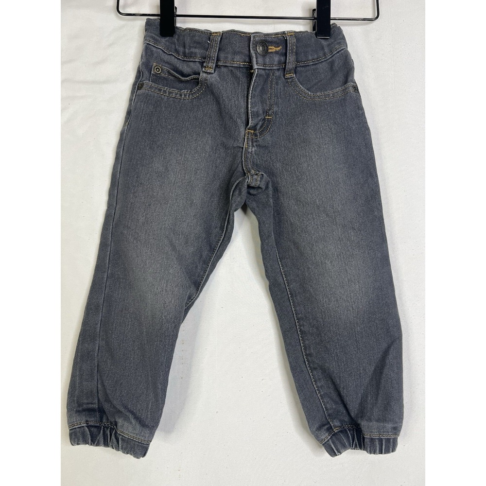 Wrangler jogger Denim Style Toddler Adjustable waist 3T‎ Grey